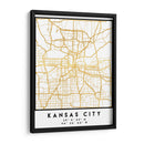 Kansas City, 1 Mapas 2 46 - Emiliano Deificus | Cuadro decorativo de Canvas Lab