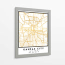 Kansas City, 1 Mapas 2 46 - Emiliano Deificus | Cuadro decorativo de Canvas Lab