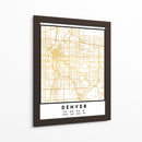 Denver, 1 Mapas 2 45 - Emiliano Deificus | Cuadro decorativo de Canvas Lab