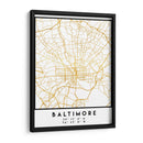 Baltimore, 1 Mapas 2 44 - Emiliano Deificus | Cuadro decorativo de Canvas Lab