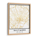 Baltimore, 1 Mapas 2 44 - Emiliano Deificus | Cuadro decorativo de Canvas Lab