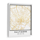 Baltimore, 1 Mapas 2 44 - Emiliano Deificus | Cuadro decorativo de Canvas Lab