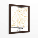 Austin, 1 Mapas 2 43 - Emiliano Deificus | Cuadro decorativo de Canvas Lab