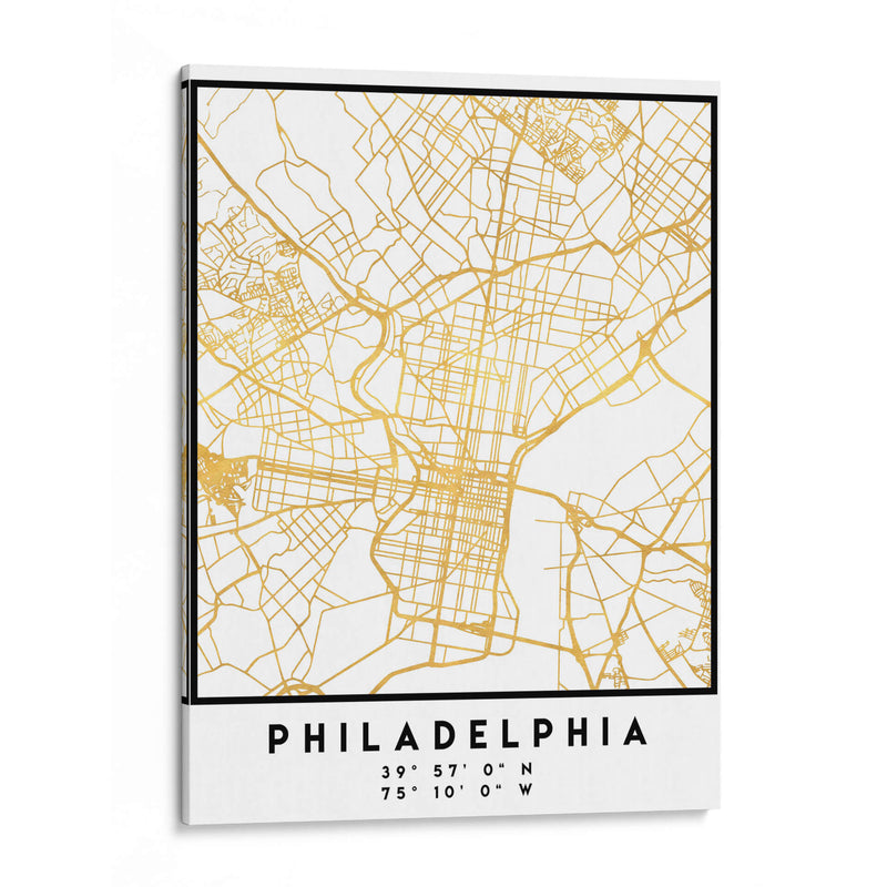 Filadelfia, 1 Mapas 2 42 - Emiliano Deificus | Cuadro decorativo de Canvas Lab
