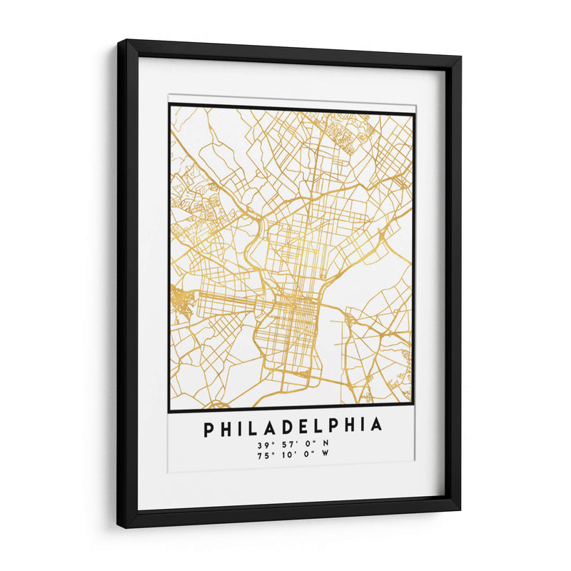 Filadelfia, 1 Mapas 2 42 - Emiliano Deificus | Cuadro decorativo de Canvas Lab