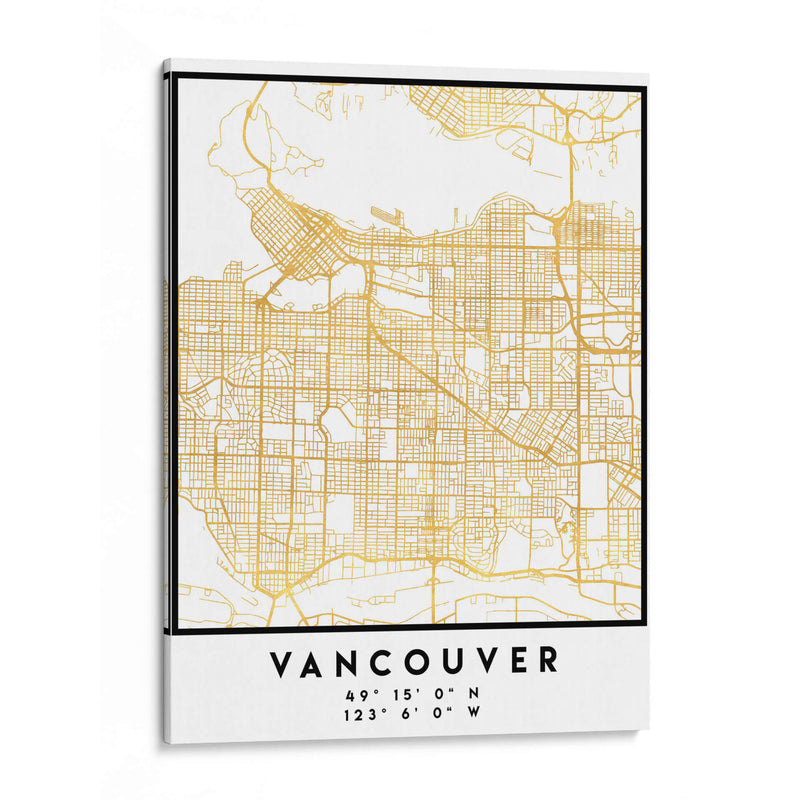 Vancouver, 1 Mapas 2 39 - Emiliano Deificus | Cuadro decorativo de Canvas Lab