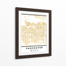 Vancouver, 1 Mapas 2 39 - Emiliano Deificus | Cuadro decorativo de Canvas Lab