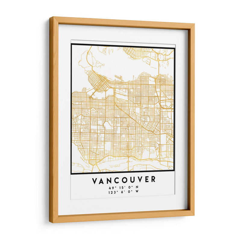 Vancouver, 1 Mapas 2 39 - Emiliano Deificus | Cuadro decorativo de Canvas Lab