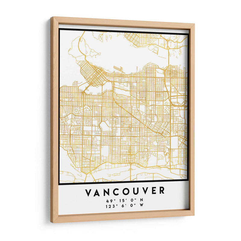 Vancouver, 1 Mapas 2 39 - Emiliano Deificus | Cuadro decorativo de Canvas Lab