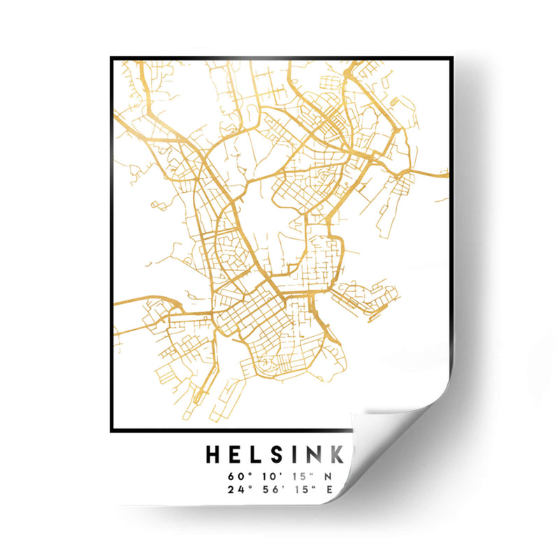 Helsinki, 1 Mapas 2 38 - Emiliano Deificus | Cuadro decorativo de Canvas Lab