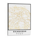 Edinburgo, 1 Mapas 2 37 - Emiliano Deificus | Cuadro decorativo de Canvas Lab