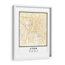 Lyon, 1 Mapas 2 36 - Emiliano Deificus | Cuadro decorativo de Canvas Lab