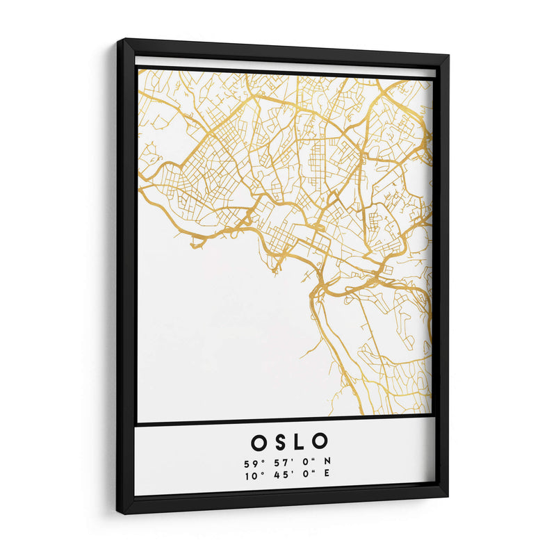 Oslo, 1 Mapas 2 34 - Emiliano Deificus | Cuadro decorativo de Canvas Lab
