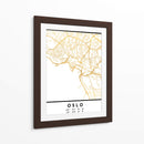 Oslo, 1 Mapas 2 34 - Emiliano Deificus | Cuadro decorativo de Canvas Lab