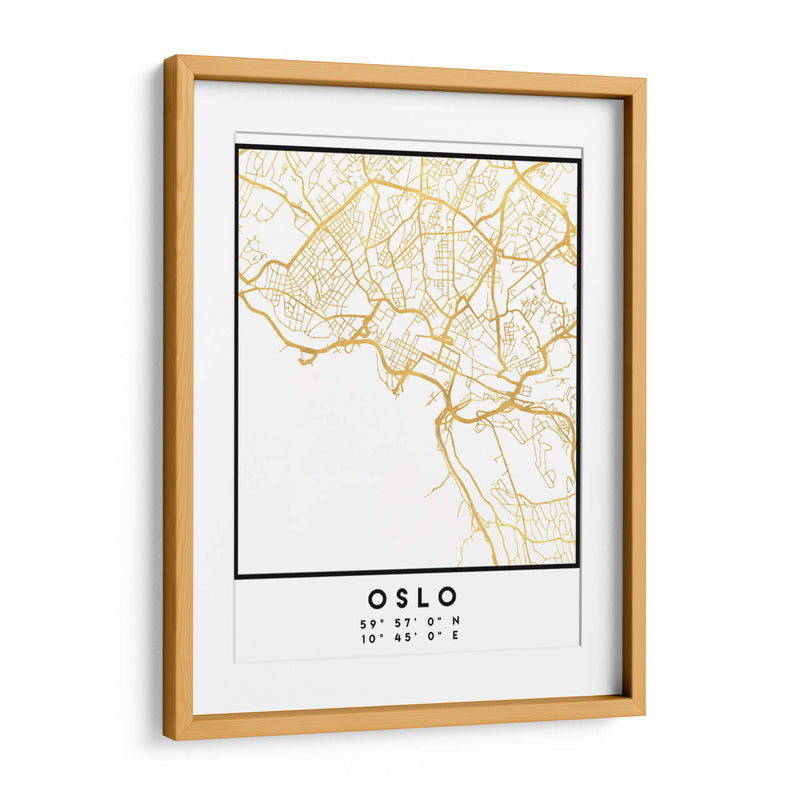 Oslo, 1 Mapas 2 34 - Emiliano Deificus | Cuadro decorativo de Canvas Lab