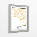 Oslo, 1 Mapas 2 34 - Emiliano Deificus | Cuadro decorativo de Canvas Lab