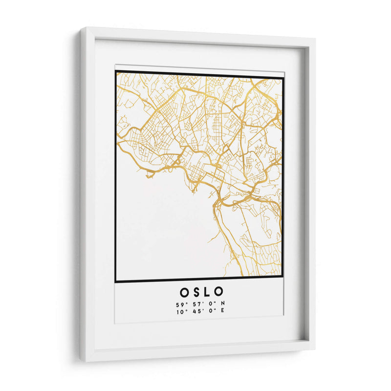 Oslo, 1 Mapas 2 34 - Emiliano Deificus | Cuadro decorativo de Canvas Lab