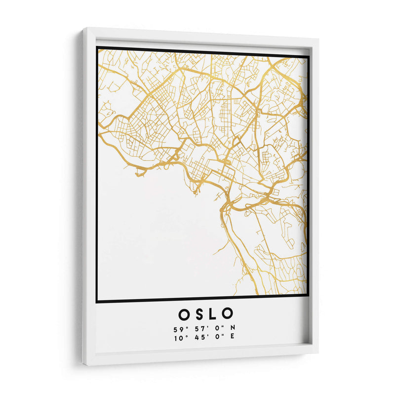 Oslo, 1 Mapas 2 34 - Emiliano Deificus | Cuadro decorativo de Canvas Lab