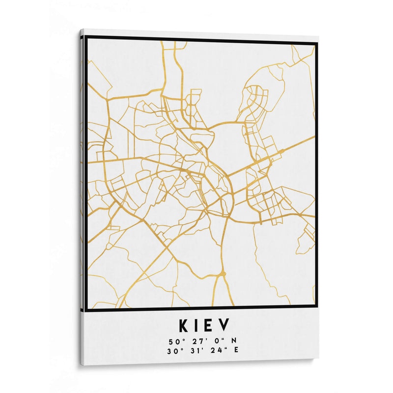 Kiev, 1 Mapas 2 33 - Emiliano Deificus | Cuadro decorativo de Canvas Lab