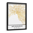 Melbourne, 1 Mapas 2 32 - Emiliano Deificus | Cuadro decorativo de Canvas Lab