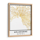 Melbourne, 1 Mapas 2 32 - Emiliano Deificus | Cuadro decorativo de Canvas Lab