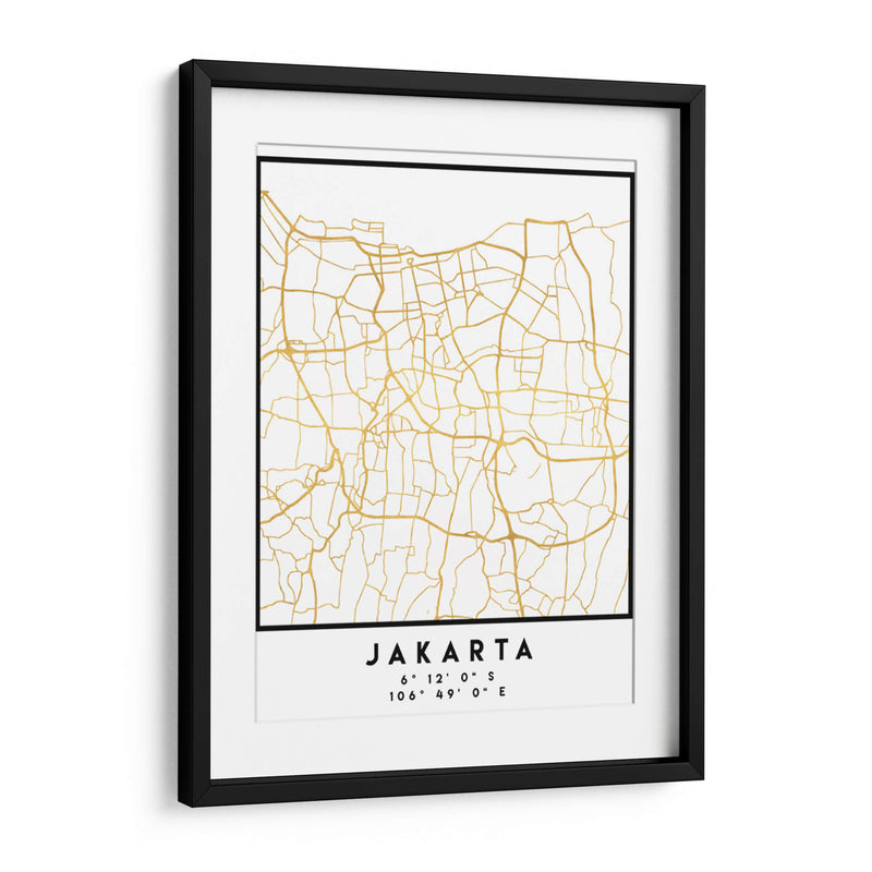 Jakarta, 1 Mapas 2 31 - Emiliano Deificus | Cuadro decorativo de Canvas Lab