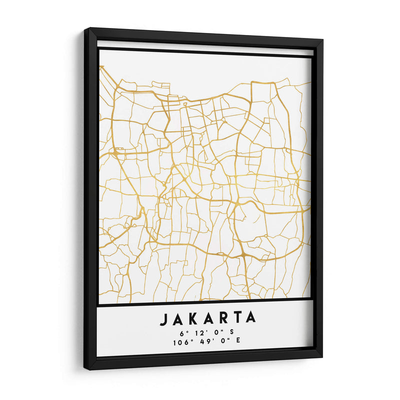 Jakarta, 1 Mapas 2 31 - Emiliano Deificus | Cuadro decorativo de Canvas Lab