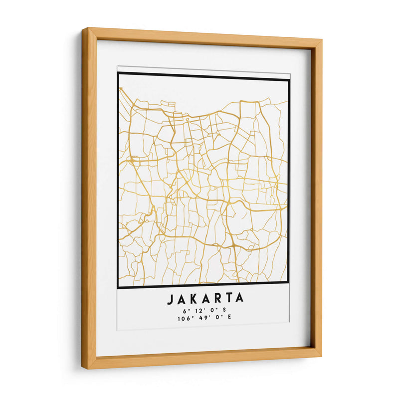 Jakarta, 1 Mapas 2 31 - Emiliano Deificus | Cuadro decorativo de Canvas Lab