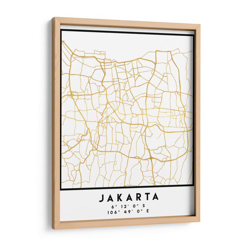 Jakarta, 1 Mapas 2 31 - Emiliano Deificus | Cuadro decorativo de Canvas Lab