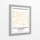 Jakarta, 1 Mapas 2 31 - Emiliano Deificus | Cuadro decorativo de Canvas Lab