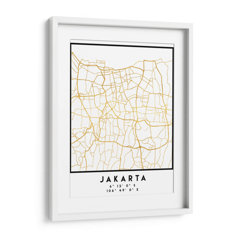 Jakarta, 1 Mapas 2 31 - Emiliano Deificus | Cuadro decorativo de Canvas Lab