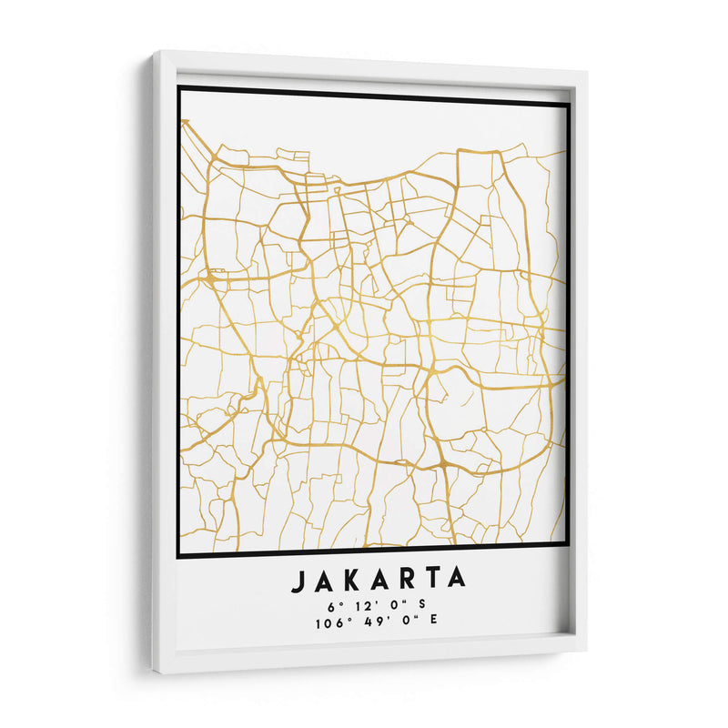 Jakarta, 1 Mapas 2 31 - Emiliano Deificus | Cuadro decorativo de Canvas Lab