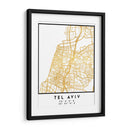 Tel Aviv, 1 Mapas 2 30 - Emiliano Deificus | Cuadro decorativo de Canvas Lab