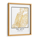 Tel Aviv, 1 Mapas 2 30 - Emiliano Deificus | Cuadro decorativo de Canvas Lab