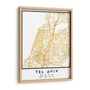 Tel Aviv, 1 Mapas 2 30 - Emiliano Deificus | Cuadro decorativo de Canvas Lab
