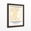Jerusalen, 1 Mapas 2 29 - Emiliano Deificus | Cuadro decorativo de Canvas Lab