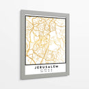 Jerusalen, 1 Mapas 2 29 - Emiliano Deificus | Cuadro decorativo de Canvas Lab