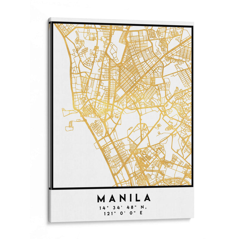 Manila, 1 Mapas 2 28 - Emiliano Deificus | Cuadro decorativo de Canvas Lab