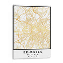 Bruselas, 1 Mapas 2 26 - Emiliano Deificus | Cuadro decorativo de Canvas Lab