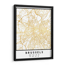 Bruselas, 1 Mapas 2 26 - Emiliano Deificus | Cuadro decorativo de Canvas Lab