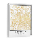 Bruselas, 1 Mapas 2 26 - Emiliano Deificus | Cuadro decorativo de Canvas Lab