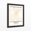 Dublin, 1 Mapas 2 25 - Emiliano Deificus | Cuadro decorativo de Canvas Lab