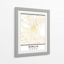 Dublin, 1 Mapas 2 25 - Emiliano Deificus | Cuadro decorativo de Canvas Lab