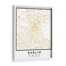 Dublin, 1 Mapas 2 25 - Emiliano Deificus | Cuadro decorativo de Canvas Lab