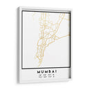 Mumbai, 1 Mapas 2 24 - Emiliano Deificus | Cuadro decorativo de Canvas Lab