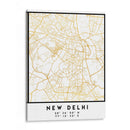 Nueva Delhi, 1 Mapas 2 23 - Emiliano Deificus | Cuadro decorativo de Canvas Lab