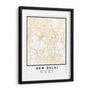 Nueva Delhi, 1 Mapas 2 23 - Emiliano Deificus | Cuadro decorativo de Canvas Lab