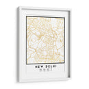 Nueva Delhi, 1 Mapas 2 23 - Emiliano Deificus | Cuadro decorativo de Canvas Lab