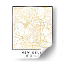 Nueva Delhi, 1 Mapas 2 23 - Emiliano Deificus | Cuadro decorativo de Canvas Lab