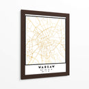 Varsovia, 1 Mapas 2 22 - Emiliano Deificus | Cuadro decorativo de Canvas Lab